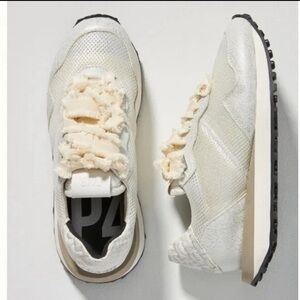 NWOB P448 Women's Cancun Sneakers in Tusk EU 43 US 12 NEW Italy